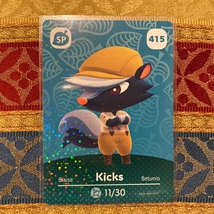 Genuine ACNH amiibo for Kicks